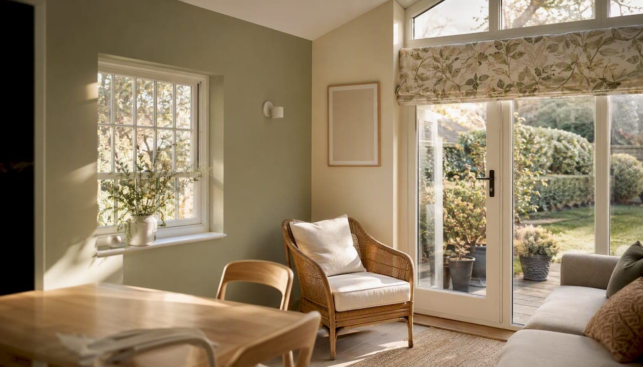 Conservatory colour ideas: palettes and how to test them