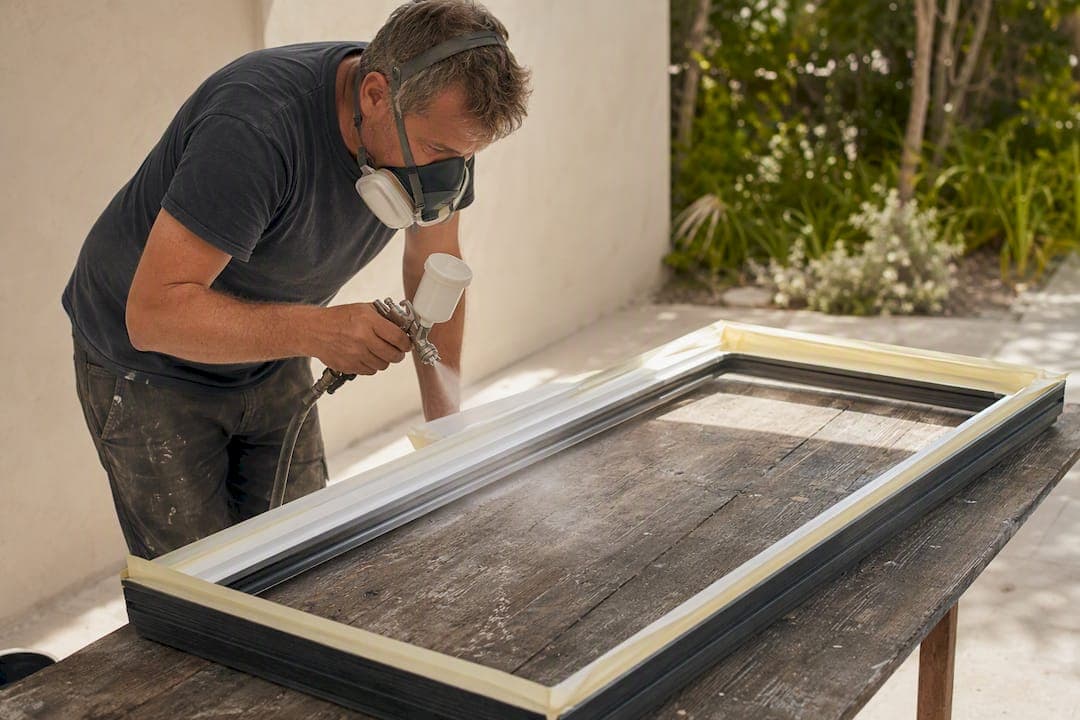 Can you change the colour of foiled uPVC frames?