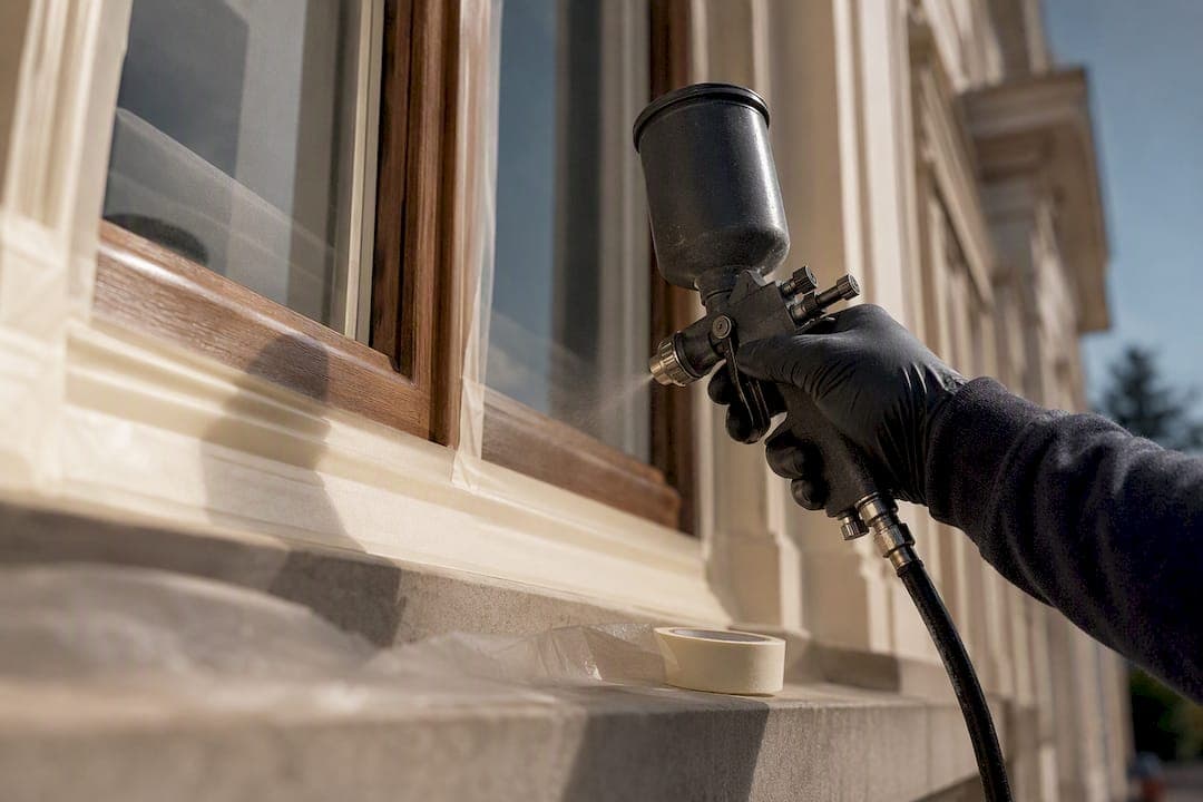 Homeowners: How to Spray Timber Windows and Keep the Finish Pros Insist On