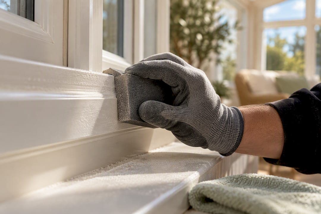 Save up to 80% Respraying Previously Sprayed uPVC in UK Homes